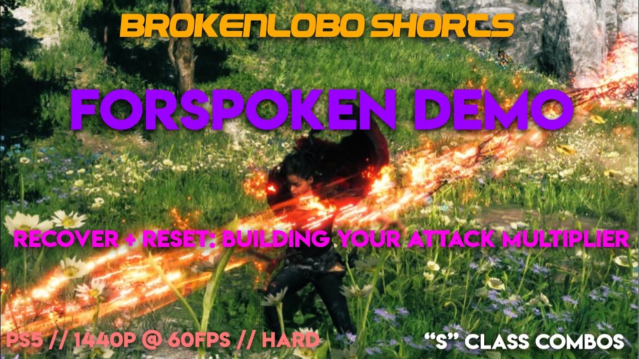 Forspoken Gameplay - Attack Gauge (“S” Class Combo) | Performance Mode Demo (PS5 // 1440p @ 60fps)