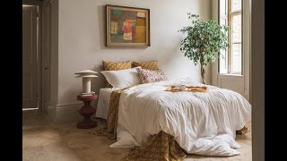 Coco & Wolf Liberty Fabric Bedding Ianthe White #cocoandwolf screenshot 5