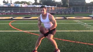 Z-Technique Football Skills Dropbacks