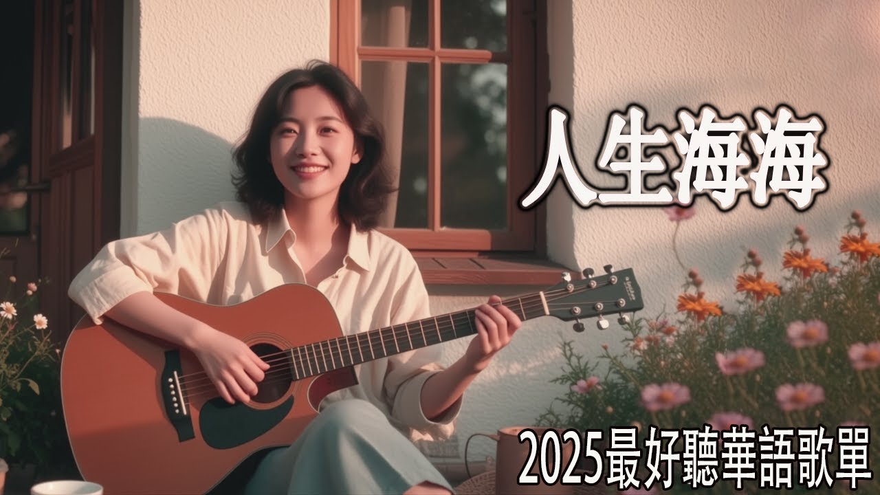 2025最好聽華語民謠【人生海海】讀書・工作・放鬆必聽背景音樂｜純淨舒緩療癒歌單🎧 #民謠小酒館 #助眠音樂