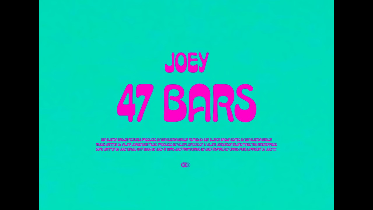 47 BARS - JOEY [Official Music Video]
