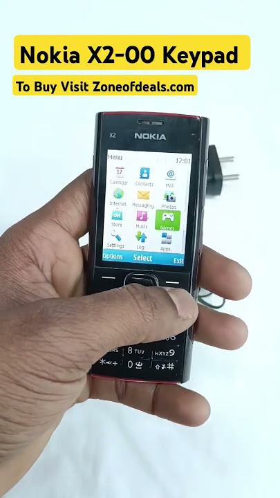 Rs.1999 | Nokia X2-00 Bar Keypad Phone Original | Buy Now Visit Zoneofdeals.com