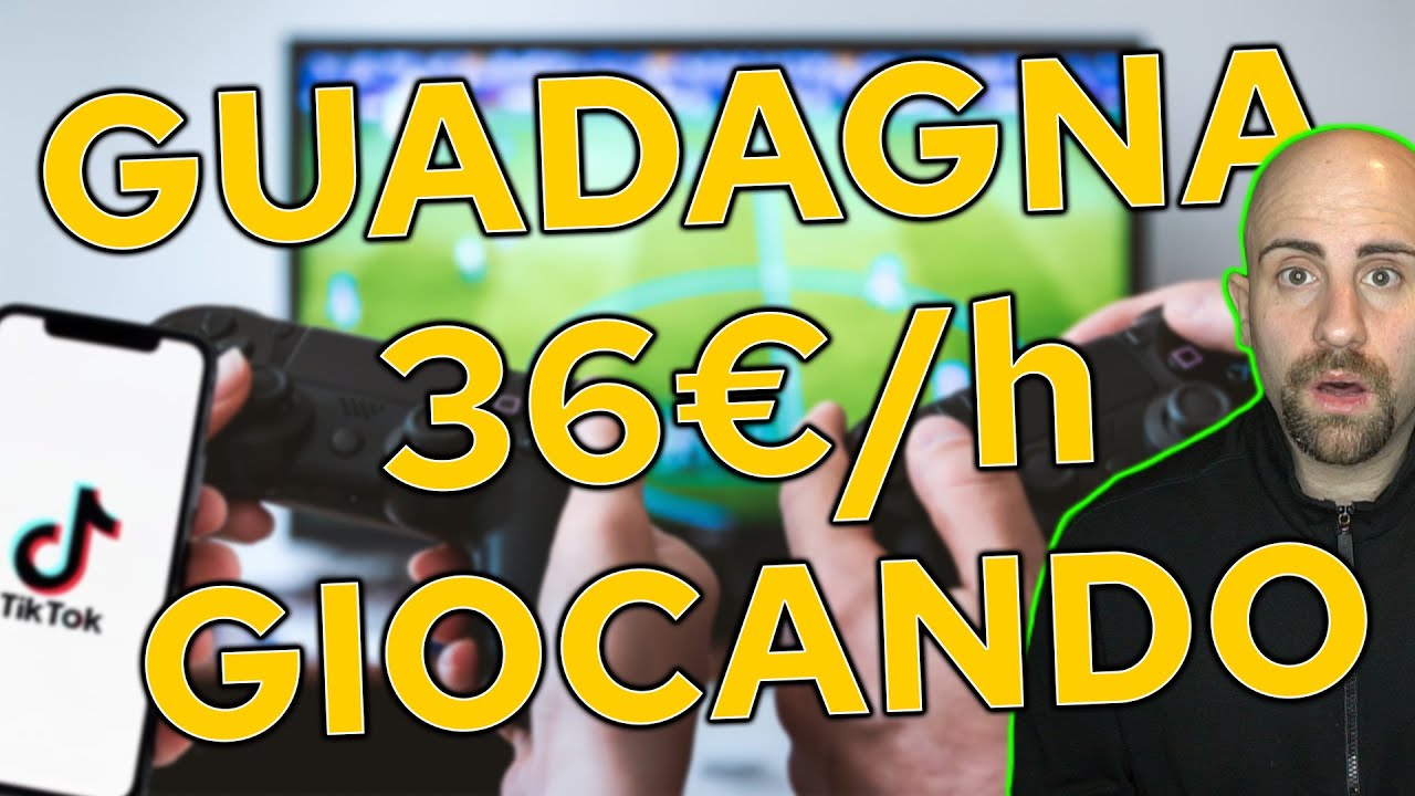 GUADAGNARE 36 Euro All ora GIOCANDO Ai VIDEOGIOCHI Guadagnare Con guadagnare-36-euro-all-ora-giocando-ai-videogiochi-guadagnare-con