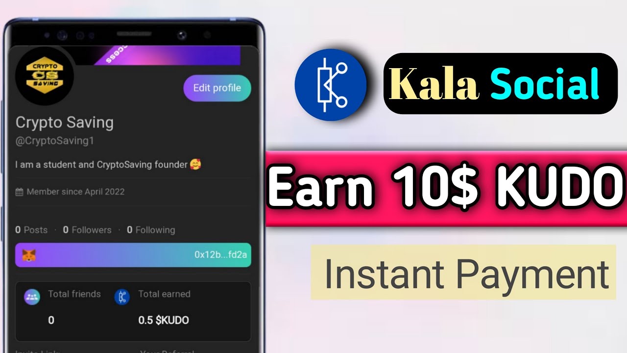 Instant 10 KUDO Token একাউন্ট খুলেই পাচ্ছেন ৯৫০৳ YouTube