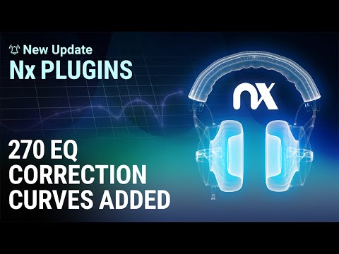 270 Headphone EQ Correction Profiles Added to Waves Nx Plugins 🎧