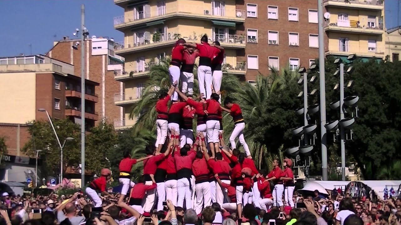 Castellers De Barcelona 4d9f Xii Aniversari Castellers De La Sagrada