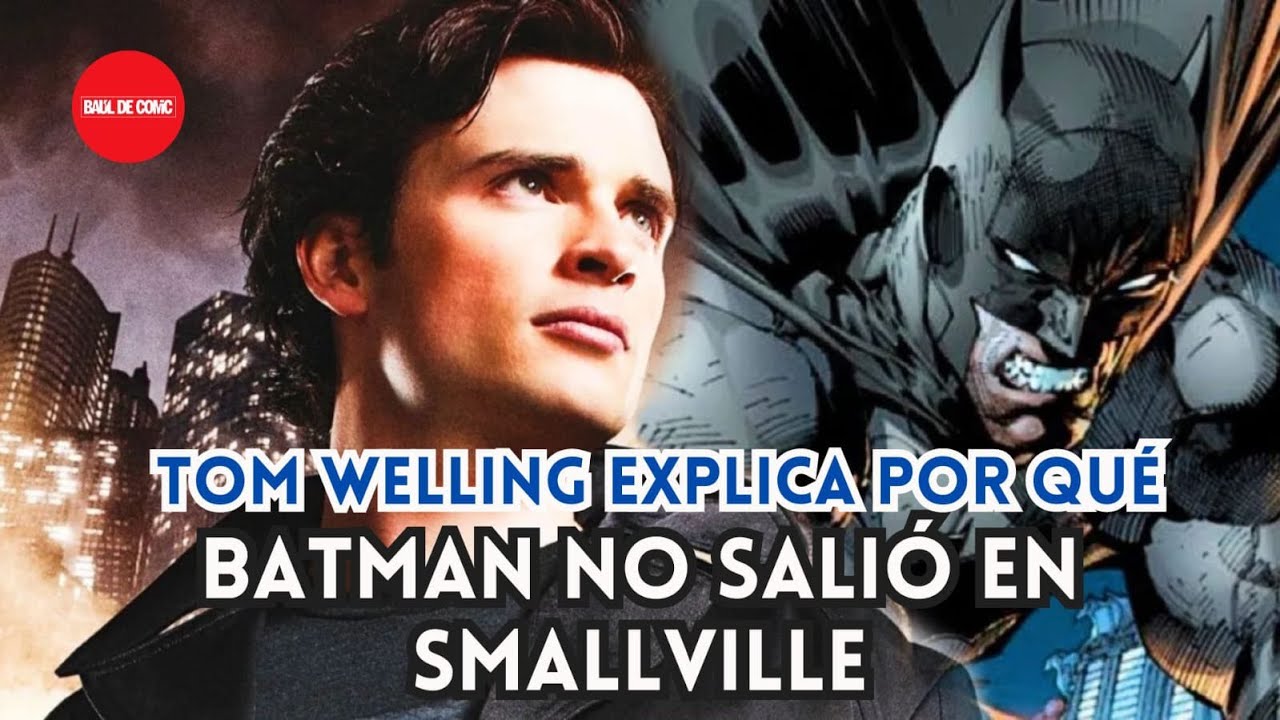 TOM WELLING explica por que Batman no salio en Smallville - YouTube