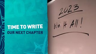 Time to write our next chapter