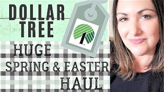 DOLLAR TREE - HUGE Spring + Easter HAUL * NEW * 2020