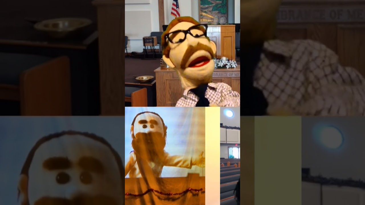 PUPPET ROGER PARKER SINGING A CHRISTIAN SONG 2024