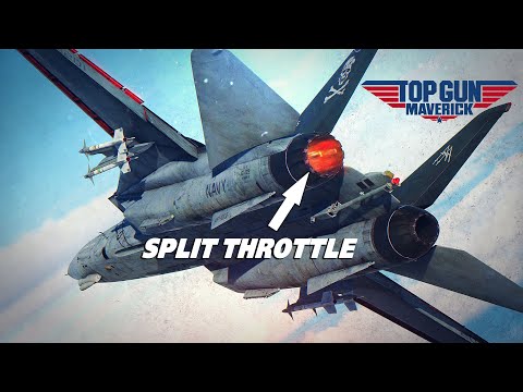 Top Gun 2 Maverick Split Throttle Dogfight | F-14 Tomcat | Digital Combat Simulator | DCS |