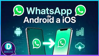 Transferir WhatsApp desde Android a iPhone SIN PERDER NADA y GRATIS ✅😎