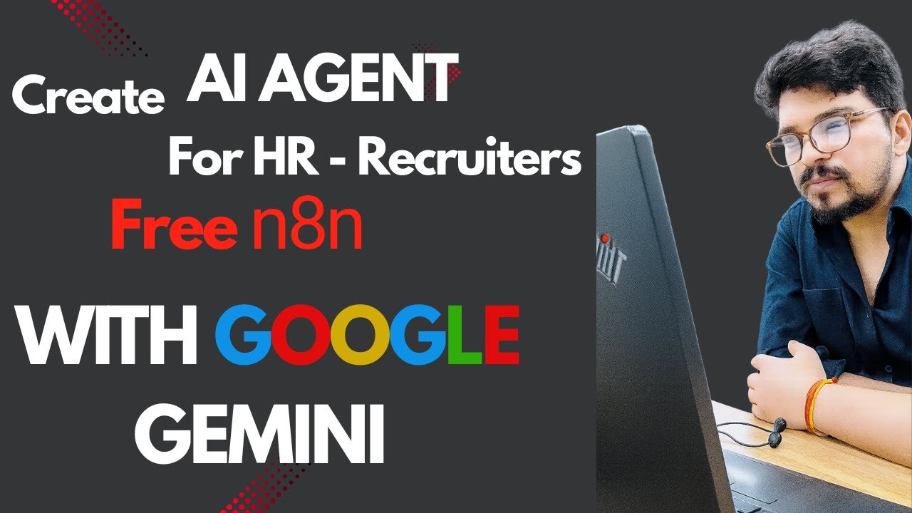 Create AI Agent for Recruiters HR | Free n8n with google Gemini