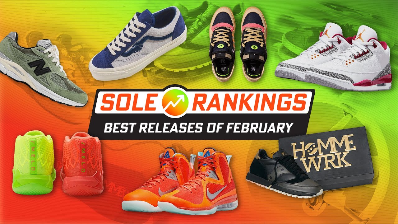 BEST SNEAKERS RELEASED IN FEBRUARY 2022