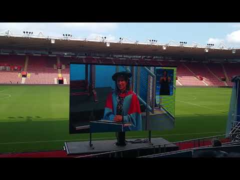 Southampton University Graduation July 2022 - Closing Ceremony and Presentation