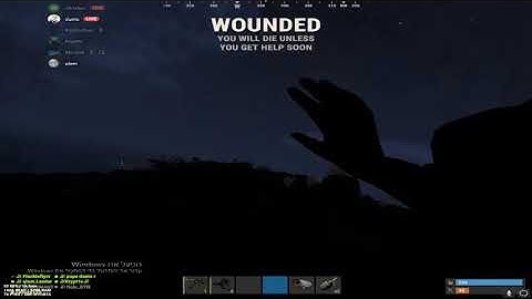 the most unlucky moment in rust