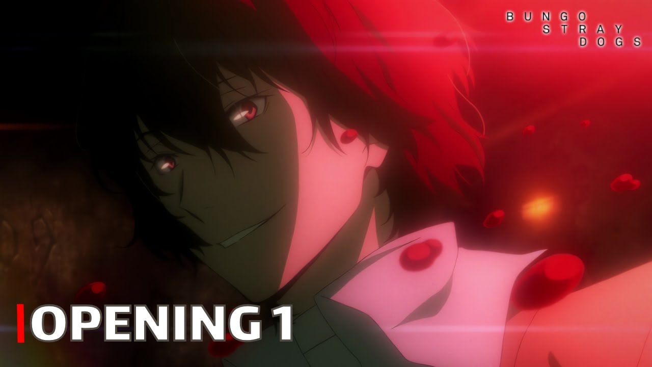 Bungou Stray Dogs - OP / Opening 1 (TRASH CANDY) | UHD | Creditless | Subtitles