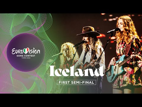 Systur - Me Hkkandi Sl - LIVE - Iceland ?? - First Semi-Final - Eurovision 2022