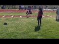 VIDEO:  Cedar Crest's Destinee Holloman with a leap of 15-9 in the long jump. #lebotf