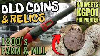 Celebrity New Metal Detecting Pinpointer to Hunt for OLD COINS & RELICS - KAIWEETS KGP01 Tested Profile