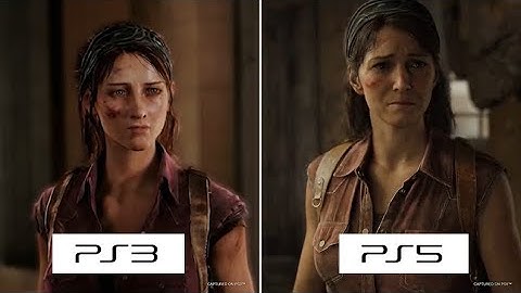The Last of Us Remake Tess Graphics Comparison PS3 vs PS5