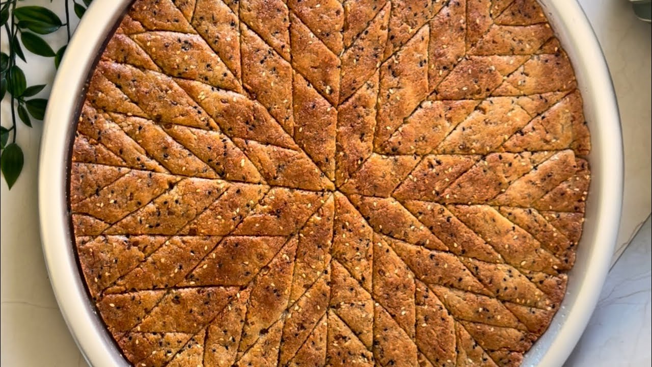 اطيب صينيه حلبه بمقادير ثابته و مظبوطة ١٠٠٪؜ مع اسهل طريقة تقطيع لشكل النجمة