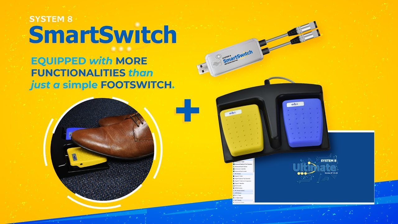 ABI's SYSTEM 8 SmartSwitch - a lot more than just a footswitch!