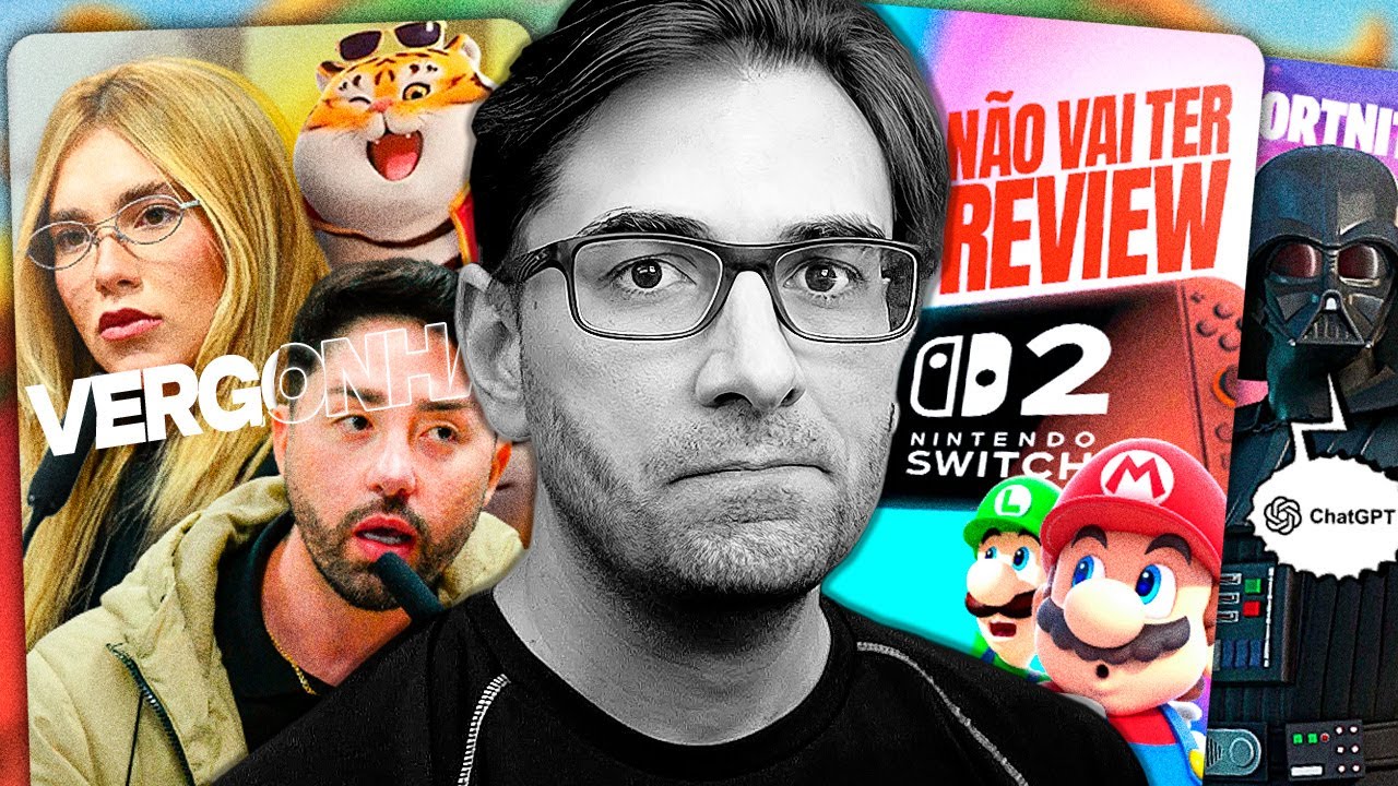 CPI das Bets Vergonhosa, Switch 2 Sem Reviews, IA do Darth Vader e Mais! | Ep. 72