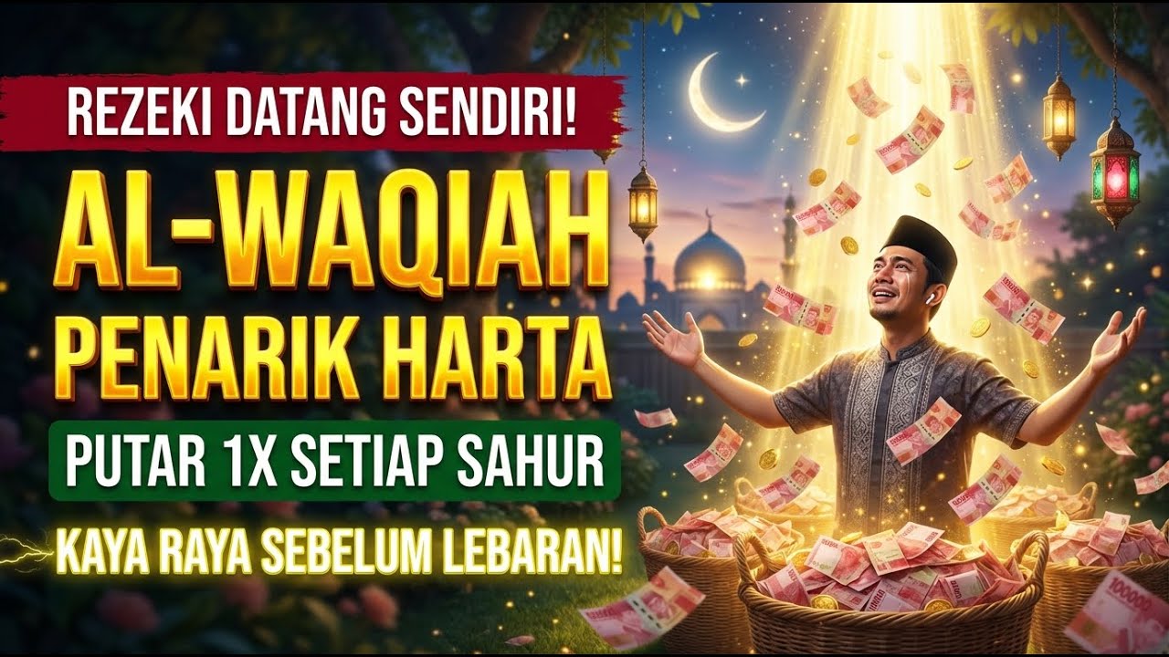DAHSYATNYA KEKUASAAN ILAHI! Al Waqiah Magnet Rezeki Melimpah Di Bulan Suci