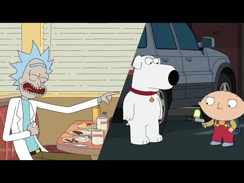 RICK AND MORTY steal from FAMILY GUY?