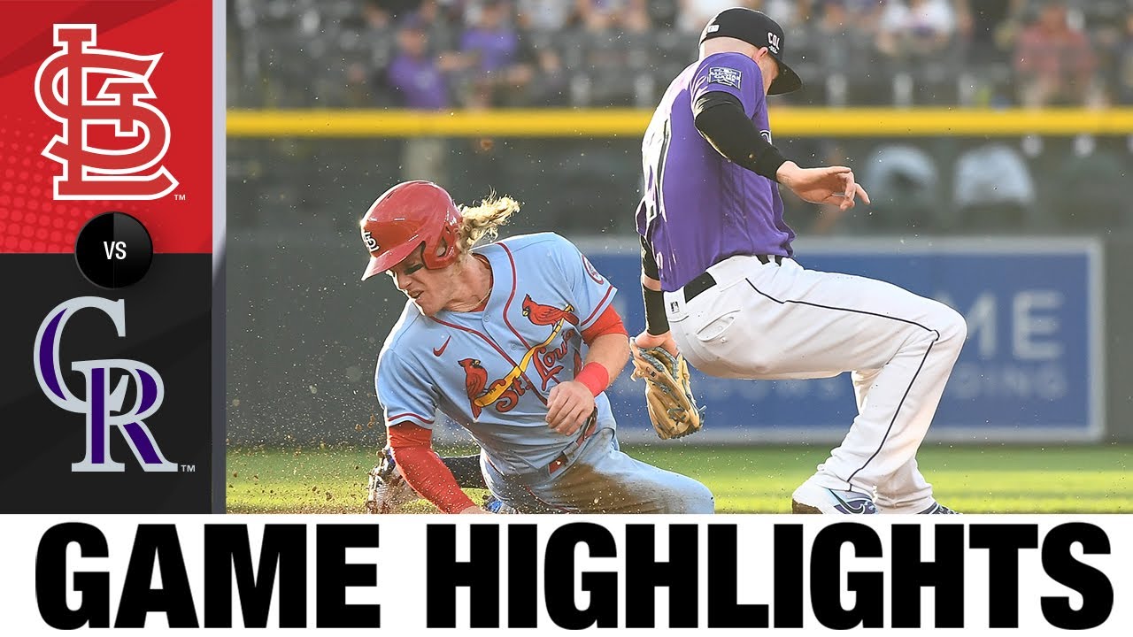 Cardinals vs. Rockies Game Highlights (7/3/21) MLB Highlights YouTube