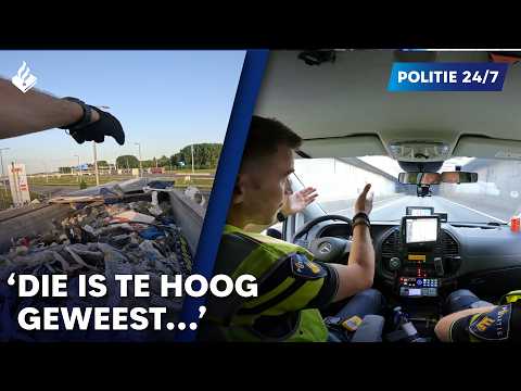 Politie vertelt: hoe vrachtwagen bekabeling meenam