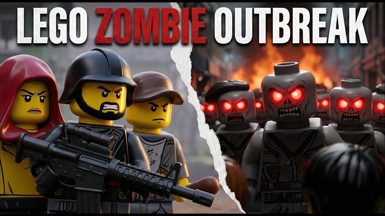 Zombie Outbreak: City Under Siege | LEGO Zombie Animation | Full Episode 6