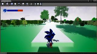 Sonic Project Unreal Engine 4 Work Progress 2