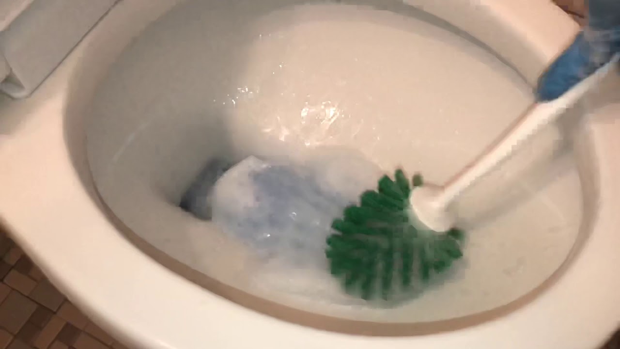 ASMRToilet Cleaning w/Bar Keepers Friend Toilet Cleaner YouTube
