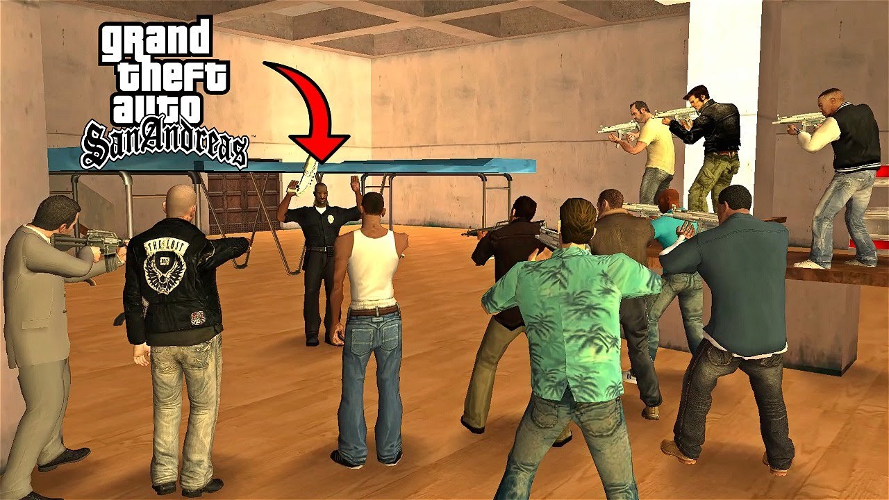 GTA VC & GTA SA Last Missions BUT With All The Characters!