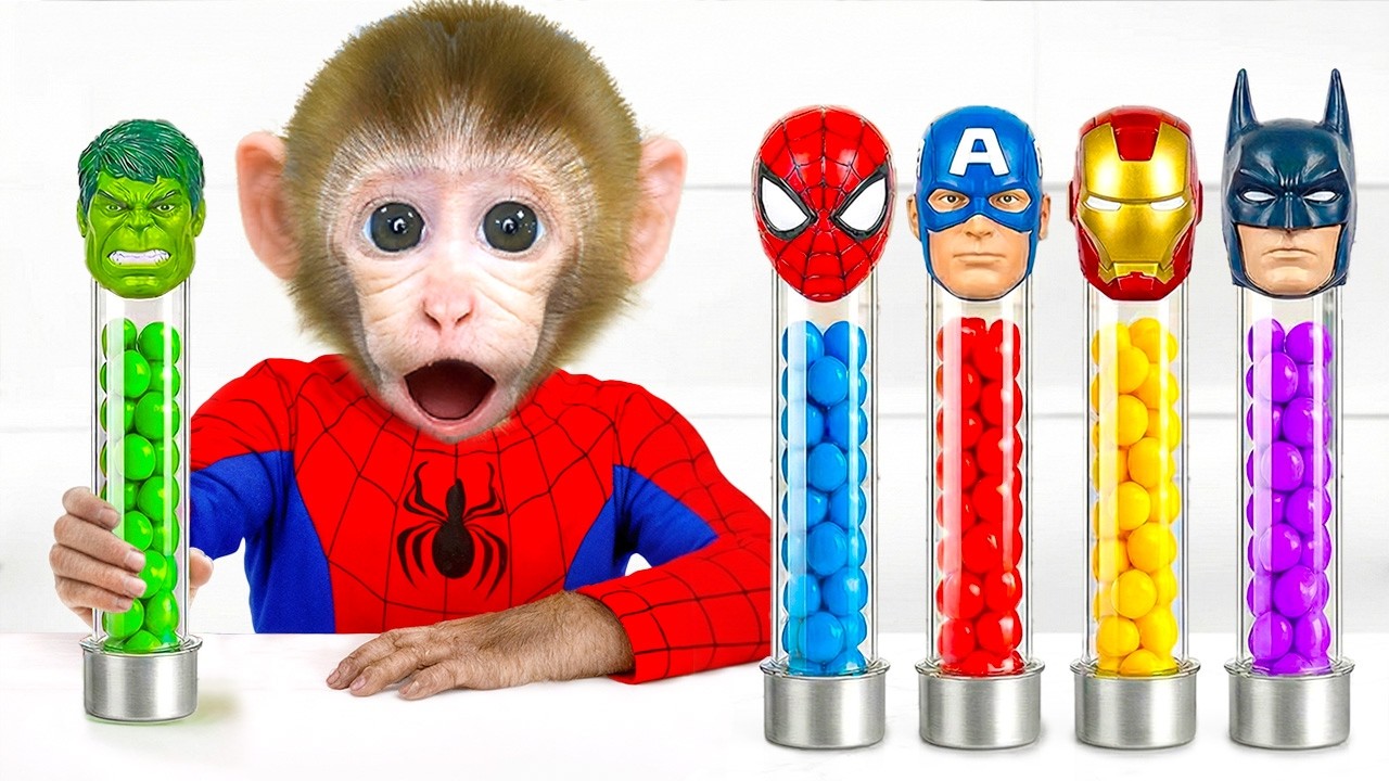 Mono Choco Desafía Equipo Superhéroe Y Conduce Superauto Hasta Arcoíri Animale | CHOCO Challenge ESP