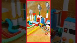 DIY Tractor Mini Concrete Bridge | Over Railway Track | Concrete Batching Plant #construction