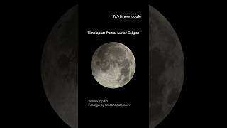 Partial Lunar Eclipse Timelapse, August 27–28, 2026