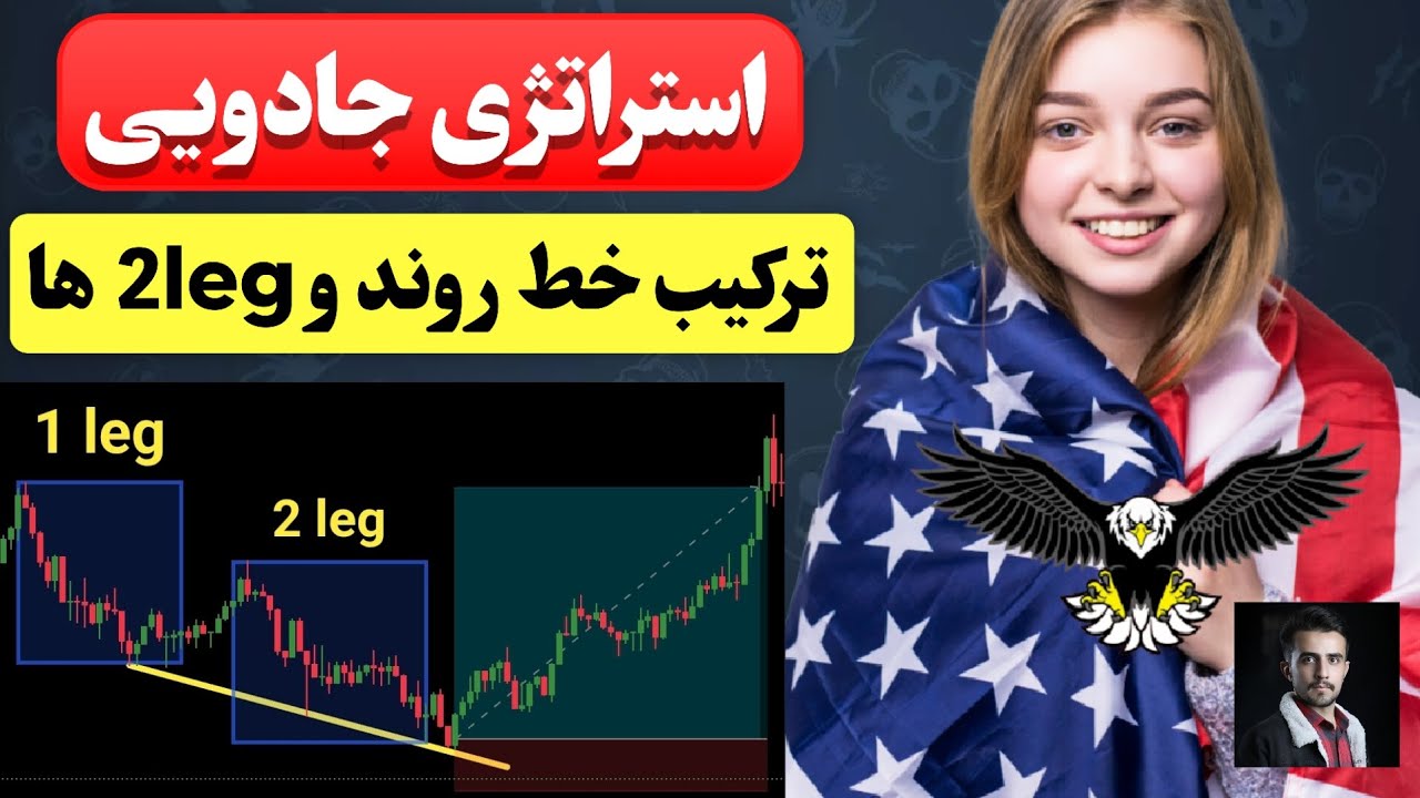 استراتژی ترکیب خط روند و 2leg ها 💪 - YouTube