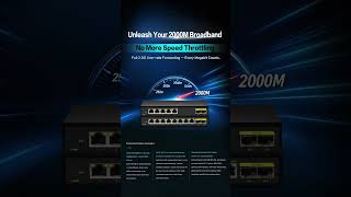 VP-Link: 10G SFP+Uplink+2.5Gbps RJ45 Ethernet Switch, Instant NAS Access, AP Access