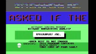 Byterapers Demo 1987 - The First Demo - C64 Demoscene 50 FPS