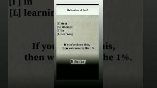 Definition of fail🔥...#success #mindset #inspiration #motivation #discipline #mindset #shorts #viral