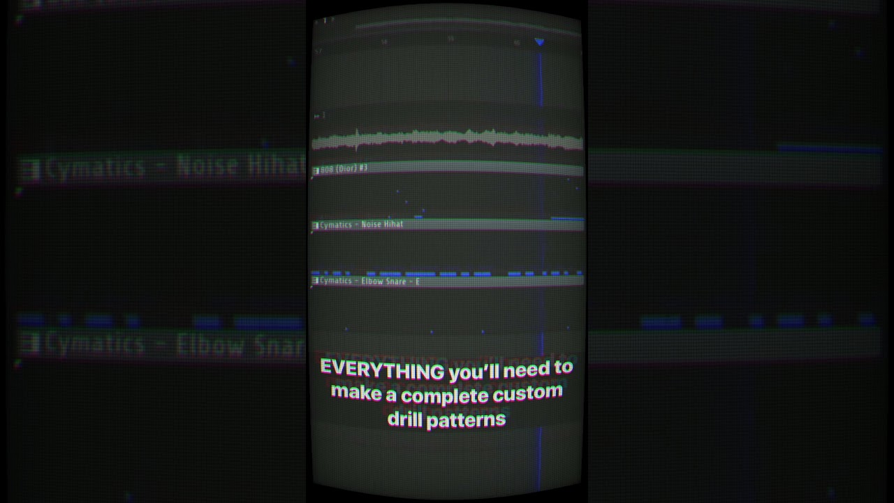 DRILL💙 Beat in 30 seconds using SYFER Midi Packe 