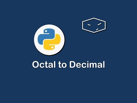 octal to decimal in python 😀