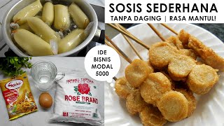 CARA MEMBUAT SOSIS KW TANPA DAGING | HANYA 3 BAHAN