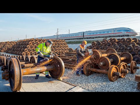 How Factories Recycle Scrap Train Wheels Into High Performance Industrial Parts 