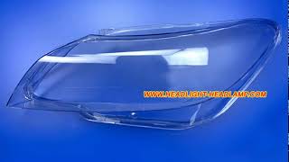BMW Z4 Headlight Lens Cover Cracked Replace Z4 e89 Headlamp Plastic Lenses Covers Repair
