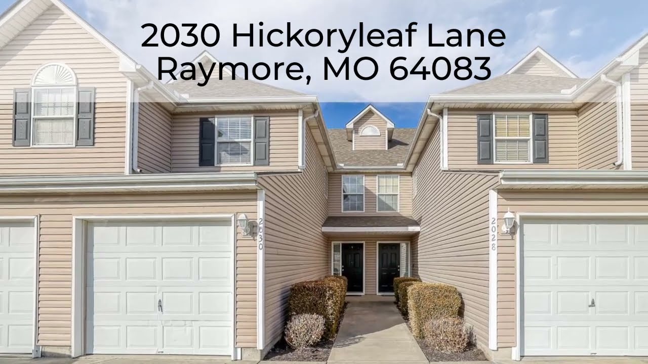 SOLD! Raymore Home For Sale - 2030 Hickoryleaf Lane Raymore, MO 64083