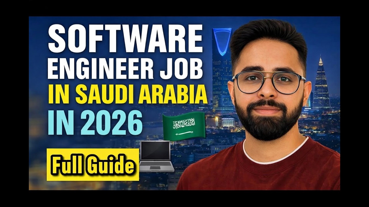 How to get a software engineer jog in Saudi Arabia in 2026 | Without ...